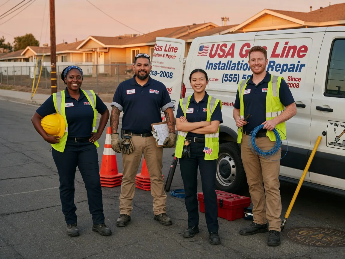 Gas Line Installation company in Stanford, CA